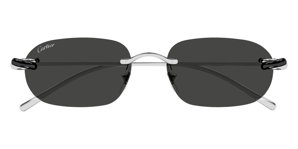 Cartier CT0686S 001 55 - Silver / Gray AR #id:ct0686s001_s:100100