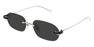 Cartier CT0686S 001 55 - Silver / Gray AR #id:ct0686s001_s:100105