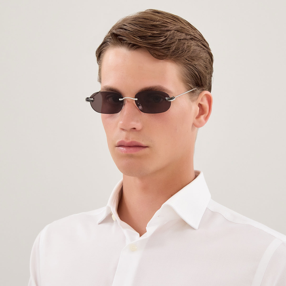 Cartier CT0686S 001 55 - Silver / Gray AR #id:ct0686s001_s:100115