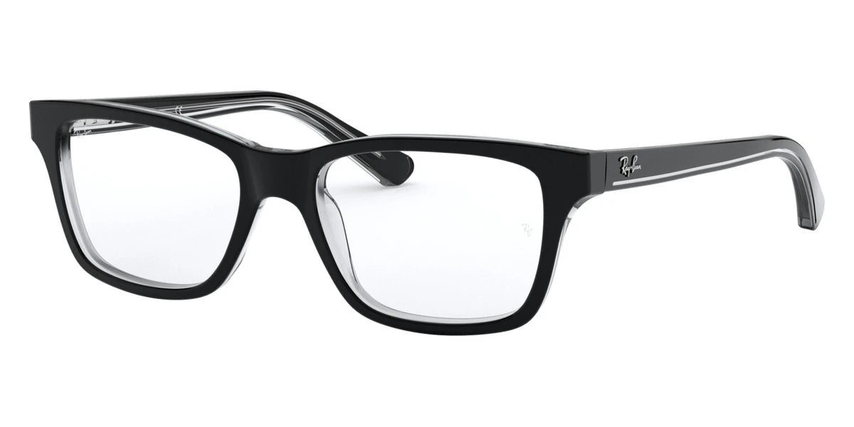 Ray-Ban RY1536 3529 48 - Black On Transparent