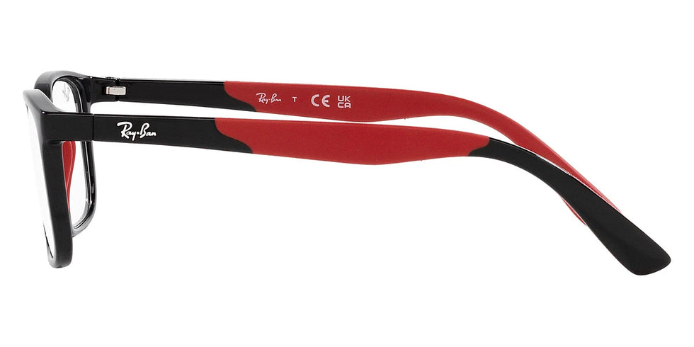 Ray-Ban RY1621F 3928 49 - Black on Red