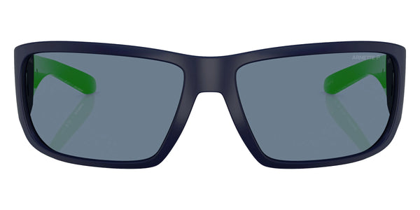 Matte Dark Blue/Shiny Gekko Green / Dark Blue Polarized / 64-16-125