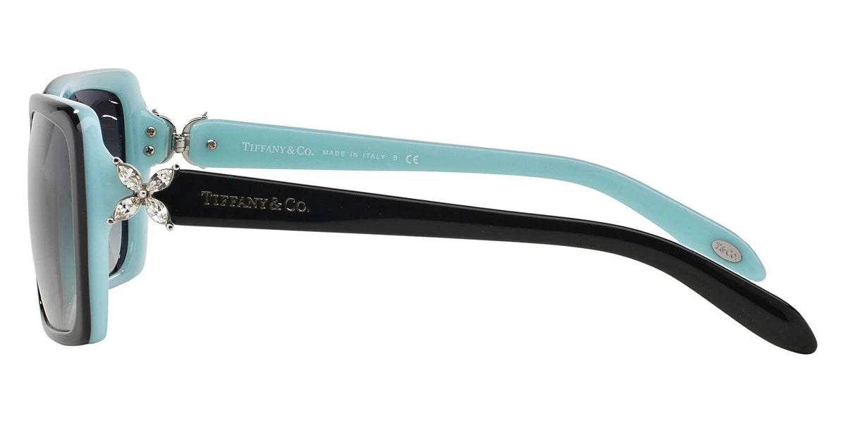 TIFFANY TF4047B 80553C 55 - Black on TIFFANY Blue / Gray Gradient