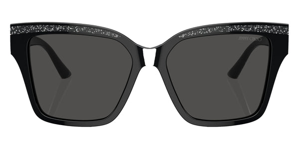 Black Glitter / Dark Gray / 55-16-140