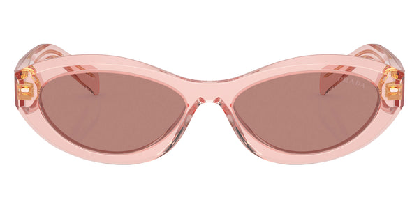 Transparent Peach / Light Brown / 55-16-145