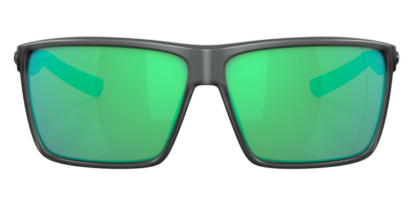 Matte Smoke Crystal / Green Mirrored Polarized / 63-11-140