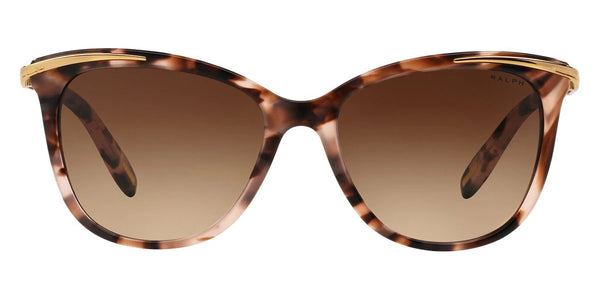 Shiny Pink Tortoise & Gold / Gradient Brown / 54-16-135