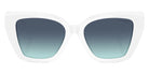 TIFFANY TF4239U 83929S 52 - Bright White / Azure Gradient Blue