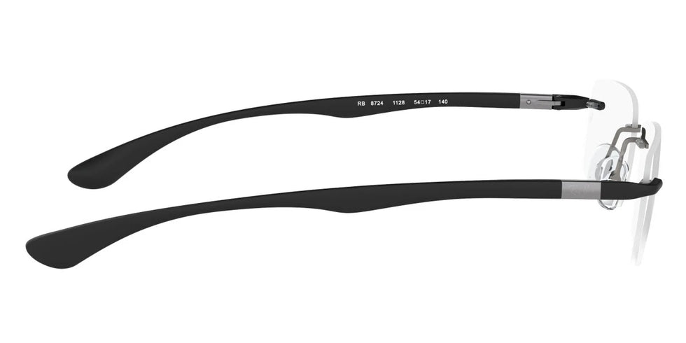 Ray-Ban RX8724 1128 54 - Matte Dark Gunmetal 1128