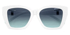 TIFFANY TF4239U 83929S 52 - Bright White / Azure Gradient Blue