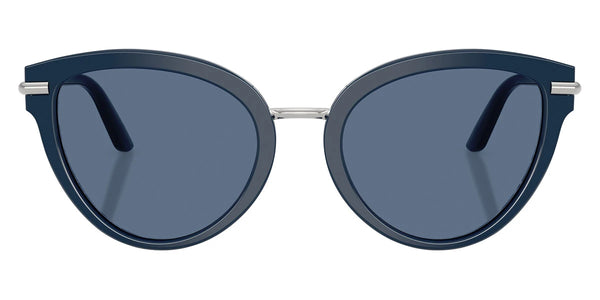 Blue on Blue Maiolica/Silver / Blue / 55-21-145