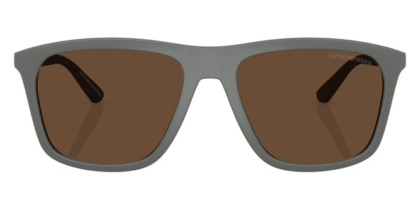 Matte Gray/Aluminium / Dark Brown / 57-18-145