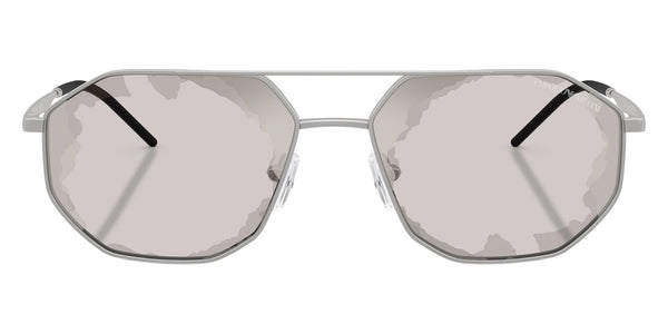 Matte Silver / Smoke Mirrored Black / 58-16-145