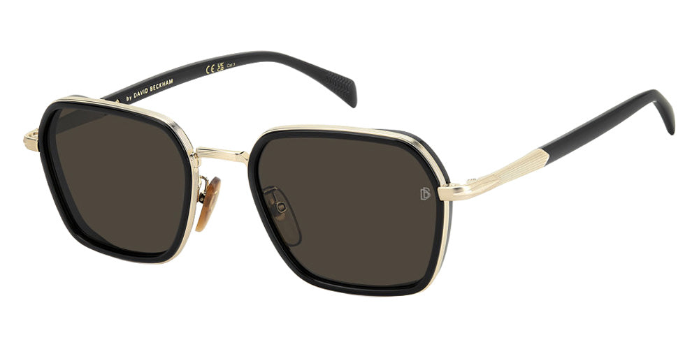 David Beckham DB 1194/G/S 0RHLIR 53 - Gold Black / Gray #id:db1194gs0rhlir_s:100105