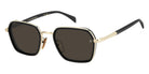 David Beckham DB 1194/G/S 0RHLIR 53 - Gold Black / Gray #id:db1194gs0rhlir_s:100105