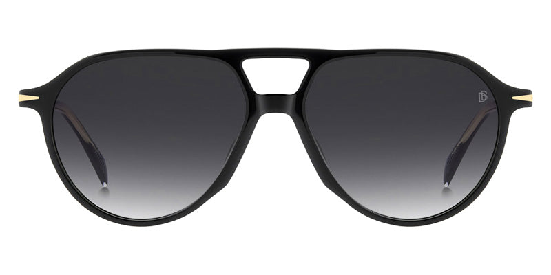 David Beckham FOS 7225/G 0003 53 - Black / Dark Gray Shaded #id:db1218sus08079o_s:100100