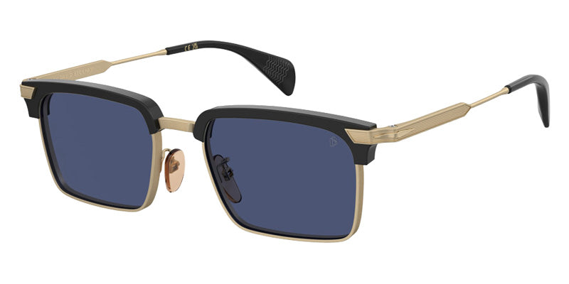 David Beckham FOS 7226 0807 54 - Black Gold / Blue Antireflex #id:db1227gsus02m2a9_s:102100