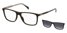 David Beckham FOS 7229 02W8 56 - Black / Blue Shaded Polarized #id:db1234cus0807z7_s:104100