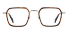 David Beckham HG 1419/US 0KB7 54 - Palladium Brown / Blue Mirrored #id:db1239g09ci2y_s:104100