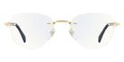 David Beckham HG 1422/G/C/US 0807WJ 56 - Gold Black / Blue Mirrored #id:db1243us0rhl2y_s:104100