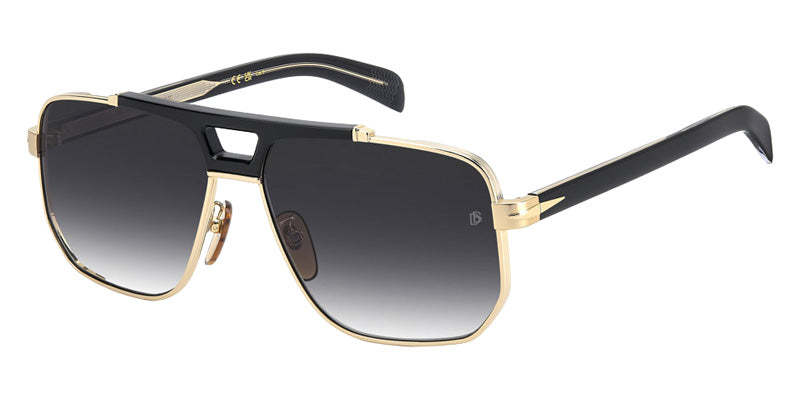 David Beckham DB 7157/S/US 0RHL9O 61 - Gold Black #id:db7157sus0rhl9o_s:102105