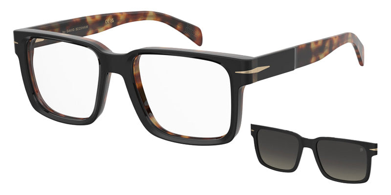 David Beckham JOANIE/BB 00UCG6 52 - Black Havana / Green Shaded Polarized #id:db7163cus0wr7lb_s:102100