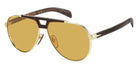 David Beckham JU 288/G 0WOI 53 - Gold Brown / Yellow #id:db7169s001qho_s:100105