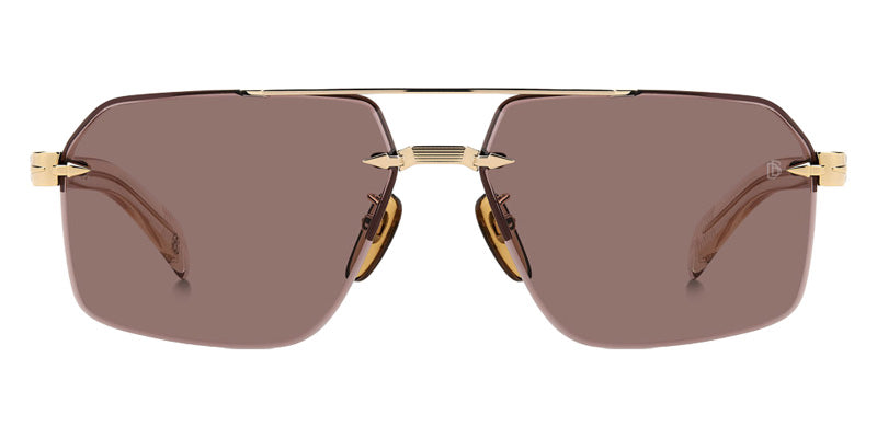 David Beckham JU 290/G 00ZA 53 - Gold Yellow / Red Antireflex #id:db7170s0dygzk_s:102100