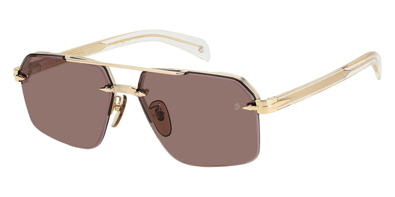 David Beckham JU 290/G 00ZA 53 - Gold Yellow / Red Antireflex #id:db7170s0dygzk_s:102105