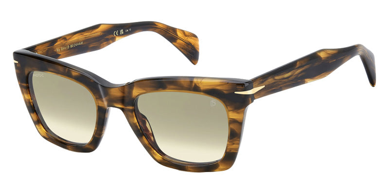 David Beckham JU 291 022C 52 - Brown Horn / Green Shaded Photochromatic Antireflex #id:db99miamise0ex44r_s:100105