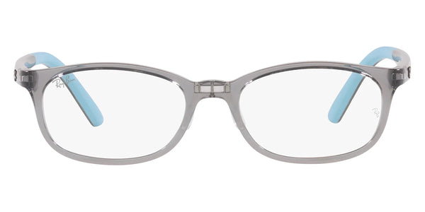 Transparent Gray on Rubber Light Blue / 49-16-140