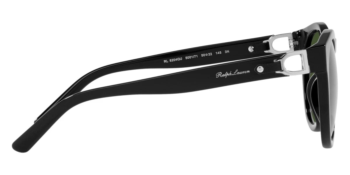 RALPH LAUREN RL8204QU 500171 50 - Shiny Black / Dark Green