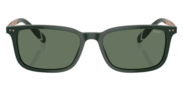 Shiny Opal Dark Green/Antique Gold / Green / 55-18-145