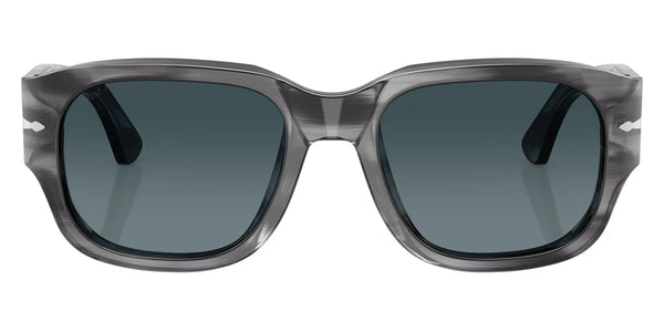 Striped Gray / Light Blue Gradient Dark Blue Polarized / 52-20-145