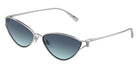 TIFFANY TF3095 60019S 61 - Silver / Azure Gradient Blue