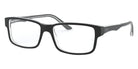 Ray-Ban RX5245 2034 54 - Black On Transparent