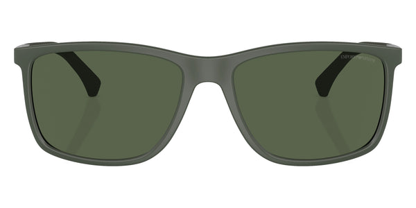 Matte Green/Aluminium / Dark Green Polarized / 58-17-140