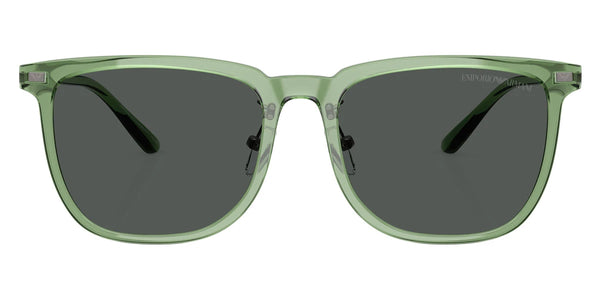 Shiny Transparent Green / Dark Gray / 56-18-145