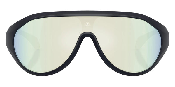 Matte Dark Blue / Blue Mirrored White / 132-0-120