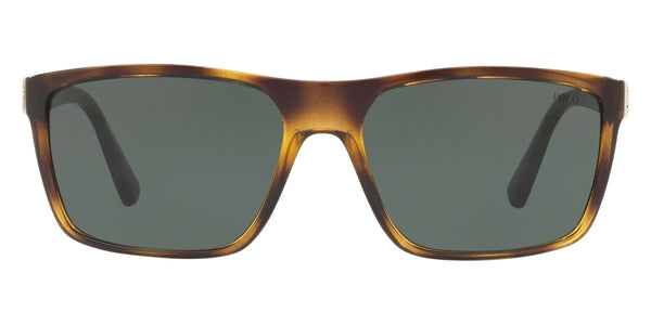 Shiny Transparent Dark Havana / Green / 59-17-145