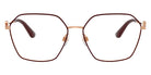 DOLCE&GABBANA DG1366 1351 56 - Pink Gold/Bordeaux #id:dg13661351_s:112120