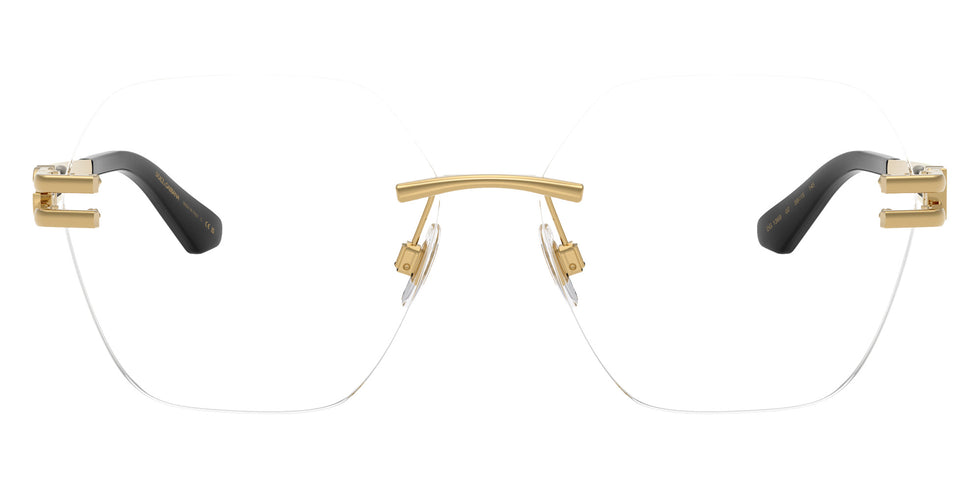 DOLCE&GABBANA DG1369 02 59 - Gold / Clear Blue Light Filter #id:dg136902_s:100100