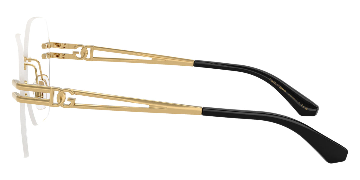DOLCE&GABBANA DG1369 02 59 - Gold / Clear Blue Light Filter #id:dg136902_s:100110