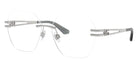 DOLCE&GABBANA DG1369 05 59 - Silver / Clear Blue Light Filter #id:dg136905_s:102105