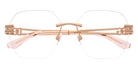 DOLCE&GABBANA DG1369 1298 59 - Rose Gold / Clear Blue Light Filter #id:dg13691298_s:104120