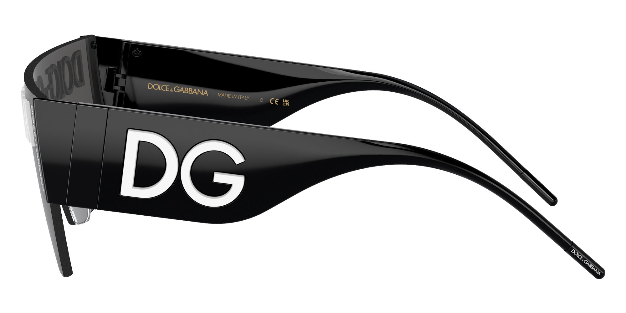 DOLCE & GABBANA DG2233 01/87 143 - Black / Violet Gradient Dark Gray #id:dg22330187_s:100110