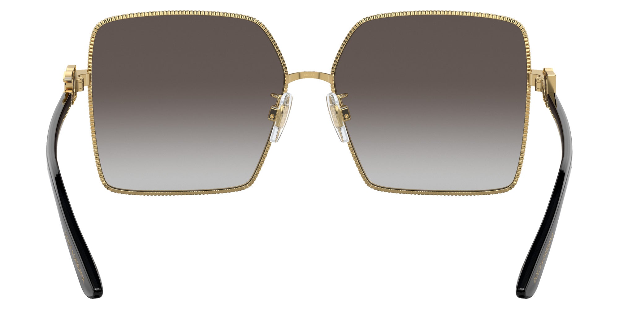 DOLCE & GABBANA DG2279 02/8G 60 - Gold / Light Gray Gradient Black #id:dg2279028g_s:102115