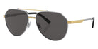 DOLCE & GABBANA DG2288 131387 59 - Silver/Gold / Dark Gray #id:dg2288131387_s:100105