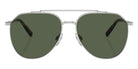 DOLCE & GABBANA DG2296 05/9A 58 - Silver / Dark Green Polarized #id:dg2296059a_s:100100