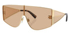 DOLCE & GABBANA DG2305 13655A 144 - Light Gold / Light Brown Mirrored Flash Gold #id:dg230513655a_s:100105